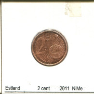 2 CENTS 2011 ESTONIA Moneda #AS691.E.A - Estonie