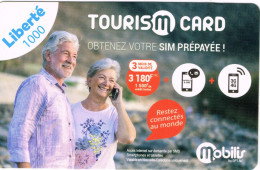 NOUVELLE CALEDONIE NEW CALEDONIA Telecarte Phonecard Prepayee Prepaid Liberte 1000 F TourismM Card Ex. 2022 UT B - New Caledonia