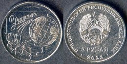 Transnistria Moldova 3 Rubles 2023 Teacher / Учитель - Moldavie