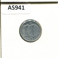 10 HALERU 1985 CZECHOSLOVAKIA Coin #AS941.U.A - Cecoslovacchia