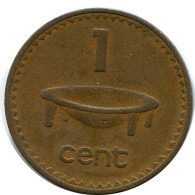 1 CENT 1969 FIDSCHI FIJI Münze #BA154.D.A - Figi