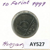 10 FORINT 1997 HUNGARY Coin #AY527.U.A - Hungría