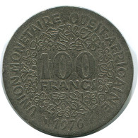 100 FRANCS 1976 WESTERN AFRICAN STATES Pièce #AP959.F.A - Andere - Afrika