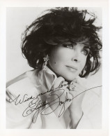 PHOTO GRAND FORMAT 1 - ENV 1 - CINEMA - PHOTO DEDICACEE DE L'ACTRICE AMERICAINE ELIZABETH TAYLOR - Signed Photographs