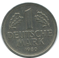1 DM 1980 D BRD DEUTSCHLAND Münze GERMANY #AG291.3.D.A - 1 Marco