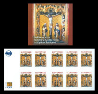 Slovakia 2024 Mih. 1013 Easter. Internal Fixtures Of Basilica Of St Giles In Bardejov (self-adhesive) (booklet) MNH ** - Unused Stamps