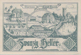 20 HELLER 1920 Stadt ALTENFELDEN Oberösterreich Österreich UNC Österreich Notgeld #PH355 - [11] Local Banknote Issues