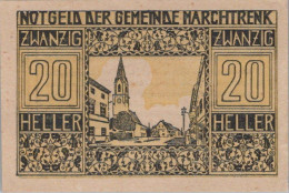 20 HELLER 1920 MARCHTRENK Oberösterreich Österreich Papiergeld Banknote #PJ231 - [11] Local Banknote Issues