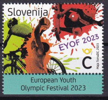 SLOVENIA  2023,EUROPEAN YOUTH OLYPIC FESTIVAL,EYOF MARIBOR 2023,MNH - Slovénie