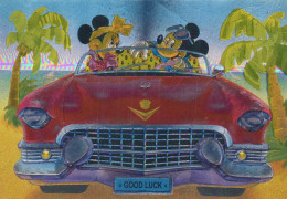 DISNEY DIBUJOS ANIMADOS LENTICULAR 3D Vintage Tarjeta Postal CPSM #PAZ126.ES - Altri & Non Classificati