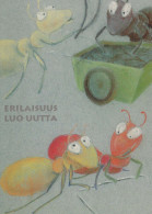 INSECTOS Animales Vintage Tarjeta Postal CPSM #PBS493.ES - Insectos