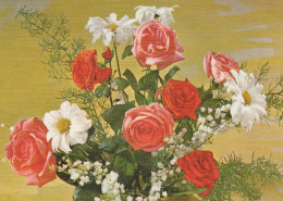 FLOWERS Vintage Ansichtskarte Postkarte CPSM #PAR759.DE - Fleurs
