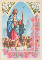 JÉSUS-CHRIST Christianisme Religion Vintage Carte Postale CPSM #PBP763.FR - Jesus