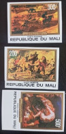 Mali 1982, 400th Anniversary Of The Birth Of Peter Paul Rubens, 3val IMPERFORATED - Malí (1959-...)