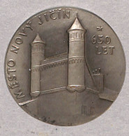 Medaille 60 MM  Mesto Novy Jicin 650 Ans 1313 1963 Republique Tcheque Rare Et Unique Sur Delcampe - Otros & Sin Clasificación