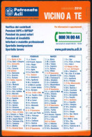 ITALIA 2010 - CALENDARIO TASCABILE - PATRONATO ACLI - SERVIZI SOCIALI DEI LAVORATORI E DEI CITTADINI - I - Petit Format : 2001-...