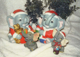 ELEFANTE Animale Vintage Cartolina CPSM #PBS753.IT - Elefantes