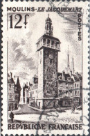 FRANCIA, FRANCE, TURISMO, TOURISM, 12 Fr., 1955, FRANCOBOLLI USATI Yt:FR 1025, Mi:FR 1050, Scott:FR 769 - Usati