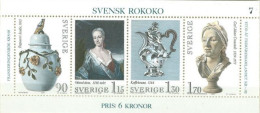 Sweden MNH Minisheet - Porzellan