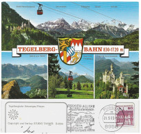 Deutschland Schwangau  Tegelbergbahn 830-1720 M_bei Füssen 60_21.5.1985/8958_TTB_Allemagne_Germany - Füssen