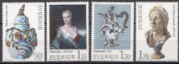 Sweden MNH Set - Porzellan