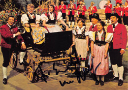 Autogrammkarte HUBERT WOLF UND SEINE ORIGINAL BÖHMERLANDER MUSIKANTEN - Singers & Musicians