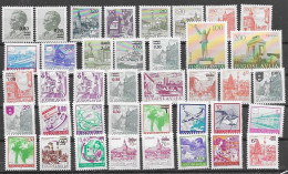 Yugoslavia Mnh ** 39 Definitve Stamps All Different - Ungebraucht