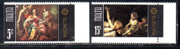 MALTA 1975 EUROPA CEPT PAINTING DIPINTI COMPLETE SET SERIE COMPLETA MNH - Malta