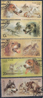 Sowjetunion UdSSR - Jagdhunde Und Jagdszene (MiNr. 5827/31) 1988 - Gest Used Obl - Usati