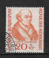 ALLEMAGNE   FÉDÉRALE " N°  100  "  HAHNEMANN" - Gebruikt