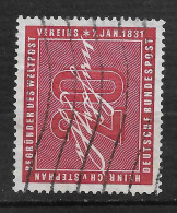 ALLEMAGNE   FÉDÉRALE " N°  104 "  VON STEPHAN " - Used Stamps