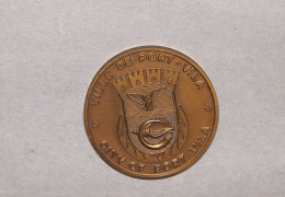 Medaille Bronze 70 Mm Ville De Port Vila - Vanatu Ocean Pacifique  Rare Et Unique Sur Delcampe - Other & Unclassified