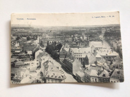 Carte Postale Ancienne (1910) Tournai Panorama - Tournai