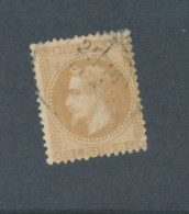 FRANCE - N° 28B OBLITERE - 1868 - COTE : 8€ - 1863-1870 Napoléon III Lauré