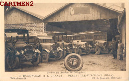 BELLEVILLE-SUR-SAONE SOCIETE DES AUTOBUS DU BEAUJOLAIS P. DUMONCEAU ET J. CHANUT - Belleville Sur Saone