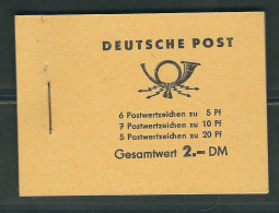 DDR 1953, Carnet N° 3 ** Complet - Unused Stamps