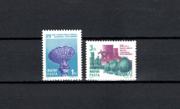 Hungary 1974 Space, Technical Cooperation Set Of 2 MNH - Europa