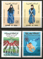 MAROC: **, N° YT 1035, 1036, 1037  Et 1038, TB - Morocco (1956-...)