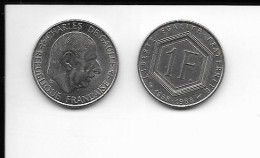 1 FRANC CHARLES DE GAULLE 1958-1988 - Andere & Zonder Classificatie