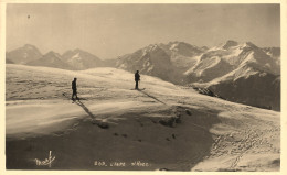 L'alpe D'huez * Carte Photo * Ski Skieur Sports D'hiver - Andere & Zonder Classificatie