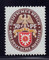 Deutsches Reich Michel Nr.434, Ungebraucht Mit Falz Und Geprüft - Sonstige & Ohne Zuordnung