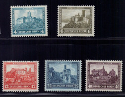 Deutsches Reich Michel Nr.474-478, Postfrisch - Autres & Non Classés
