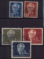 DDR Michel Nr. 251-255, Gestempelt - Andere & Zonder Classificatie