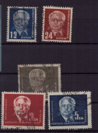 DDR Michel Nr. 251-255, Gestempelt - Andere & Zonder Classificatie