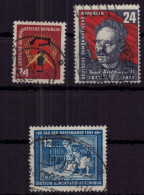 DDR Michel Nr. 293-295, Gestempelt - Andere & Zonder Classificatie