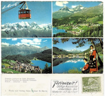 SUISSE 1959 St MORITZ  Cures-d'air Préventives Des Mutualités Chrétiennes_CPM-TTB - Sankt Moritz