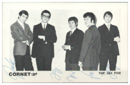 V6145/ The Jay Five  Beat- Popgruppe Autogramm Autogrammkarte 60er - Autografi