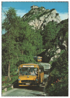 Y28427/ Postbus Omnibus  Auffahrt Zum Kehlsteinhaus AK 1977 - Correos & Carteros