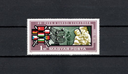 Hungary 1975 Space, Warsaw Pact Stamp MNH - Europe