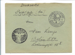 C5180/ Brief Postsache Stempel: Chemnitz Gordon-Bennett Ausscheidungs-Fahrt 1937 - 1939-45